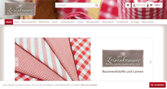 Desktop Screenshot of leinenkammer.de